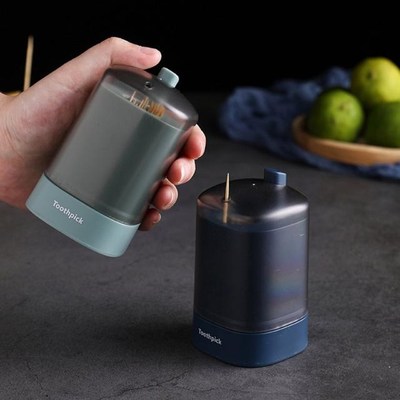 1PC Automatically Pop-up Toothpick Holder Portable Toothpick