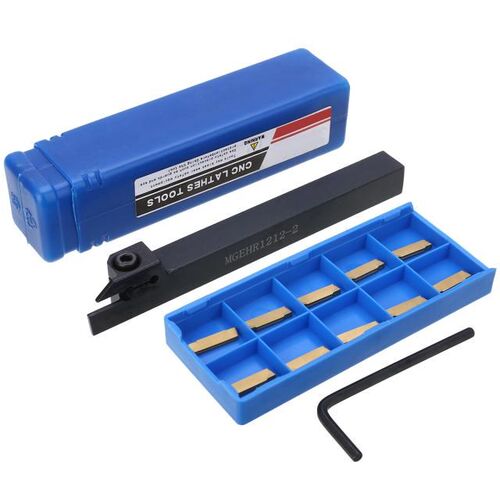 New MGEHR1212-2 Lathe Grooving Tool Alloy Steel Lathe Groovi