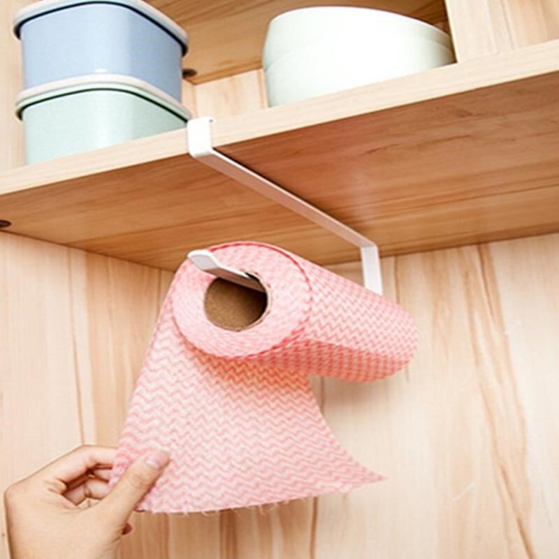 Kitchen Bathroom Toilet Paper Holder Tissue Storage Organize
