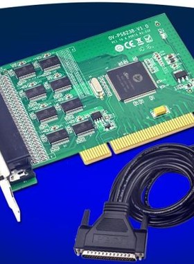 8 Ports RS232 DB9 COM Adapter PCI Host Controller Card ESD P