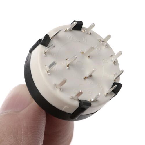 2 Pole 6 Way / 3 Pole 4 Way Rotary Switch - Good Quality - 1