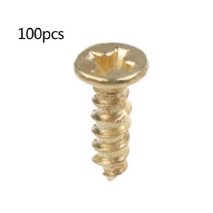 100PCS Gold Small D-Ring Picture Hanger with Screws Frame Tr
