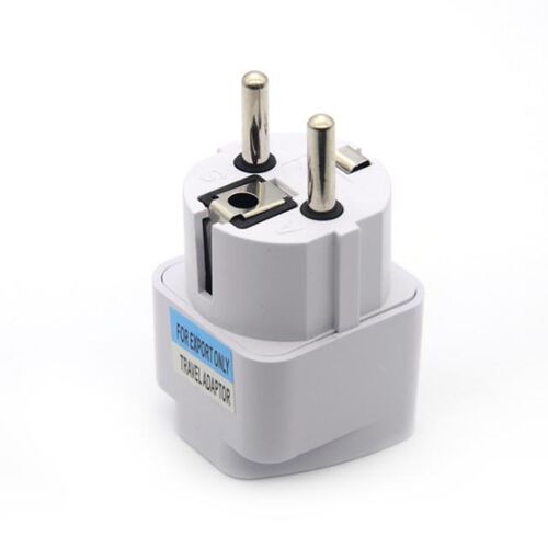 EU Travel Adapter Portable Plug Adapter Universal 10A 250V E