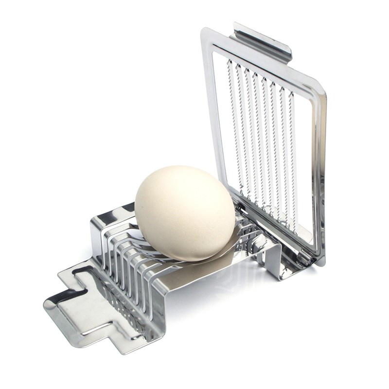 Stainless Steel Boiled Egg Slicer Section Cutter Mushroom To