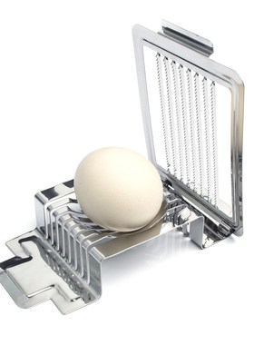 Stainless Steel Boiled Egg Slicer Section Cutter Mushroom To