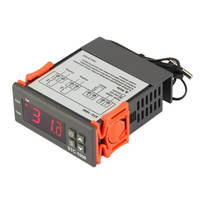 DC AC 12V/24V Two Relay Output Digital Temperature Controlle