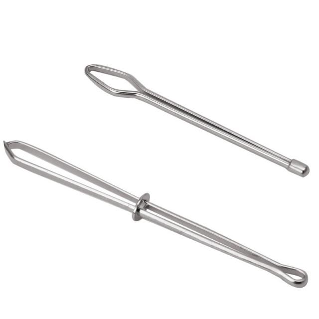 2pcs Wear Elastic Belt Wearing Rope Weaving Tools Stainless