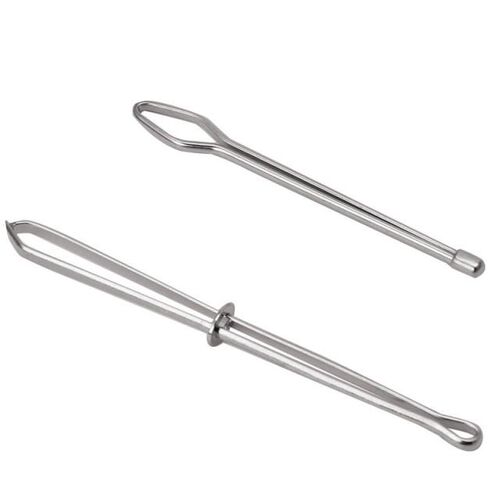 2pcs Wear Elastic Belt Wearing Rope Weaving Tools Stainless