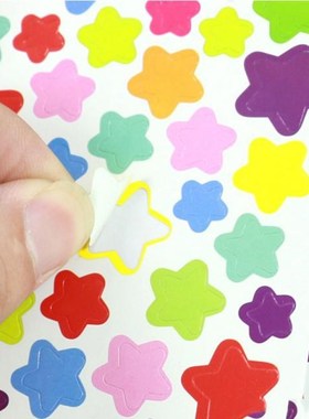 6 sheets (design1-3) Cute Kawaii Heart Dot Sticker Photo Alb