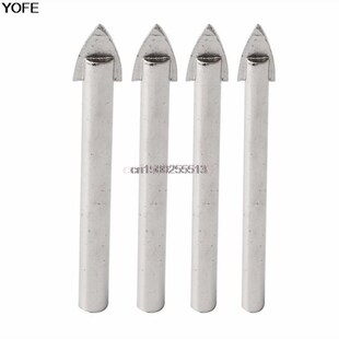 4 Pcs 6/8/10/12 mm Marble Glass Spear Head Cretive Drill Bit