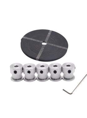 Free shipping 5pcs 20teeth GT2 Timing Pulley Bore 5mm + 5M H