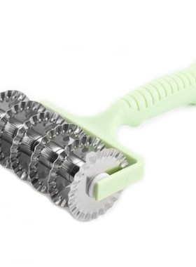 Rolling Dough Cutter Stainless Steel Pizza Wheel Cookie Bisc