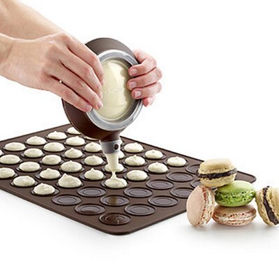 Macaron Silicone Pad Round Baking Mat Cake Dessert Pastry Ov