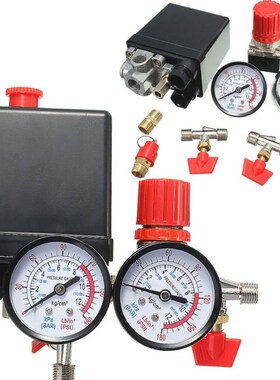 240V AC Regulator Heavy Duty Air Compressor Pump Pressure Co