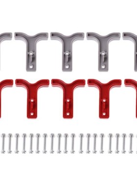 10Pcs T Handles Silver Plated + Bronze T-Bar Handle SB50 Plu