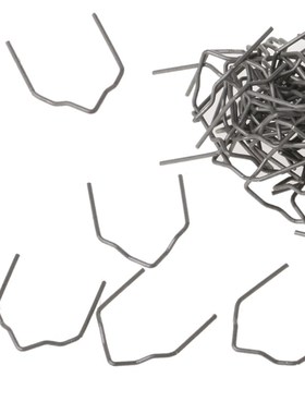 100 Pcs Pre-cut Hot Flat Staples V-Shape Plastic Stapler Rep