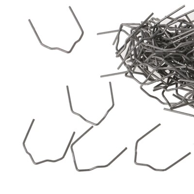 100 Pcs Pre-cut Hot Flat Staples V-Shape Plastic Stapler Rep