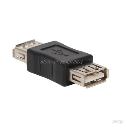 USB Connector 480Mbps USB 2.0 Type A Female To Female Conver