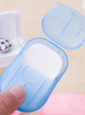 1 Box Disinfecting Soap Paper Mini Washing Hand Scented Slic