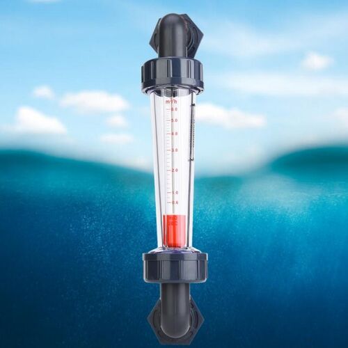 ABS Plastic Tube Type Liquid Flowmeter Waterflow Meter with
