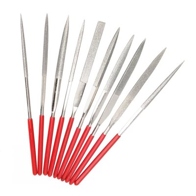 10pcs Diamond Mini Needle File Set Handy Ceramic Crafts DIY