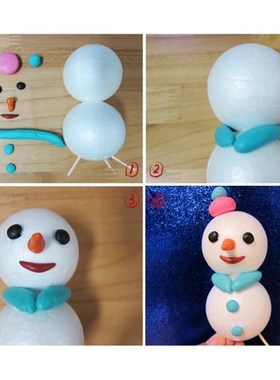 Modelling Polystyrene Styrofoam Foam Ball Spheres Christmas