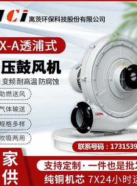 离茨CX-A系列工厂吸灰换气中压风压送风吹风鼓风机机透浦式中