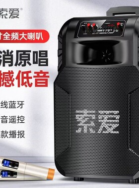 索爱F21广场舞音箱12/15寸音响