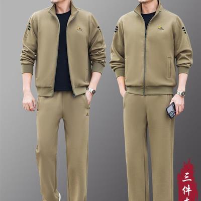 皮尔卡丹2025新款中老年运动套装