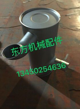 挖掘机配件小松PC200-3/5/6/7/8消声器PC300-5/6/7/8消音器排气管