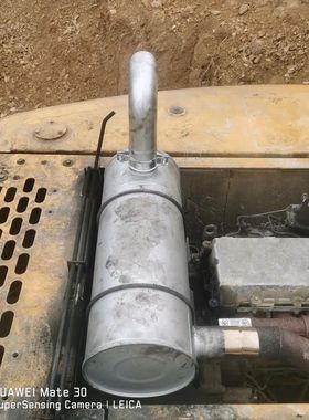 挖掘机配件日立ZAX330-3/360-3G/350-3消声器排气管消音器五十铃