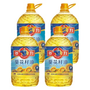 多力葵花籽油家庭装物理压榨充氮保鲜 富含维生素E健康安全植物油