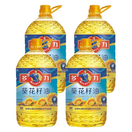 多力葵花籽油家庭装少油烟健康油