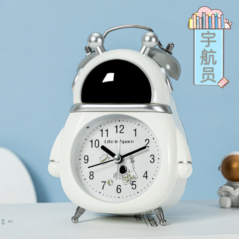 闹钟学生用起床神器智能2021新款儿童电子男孩女孩闹铃自律时钟表