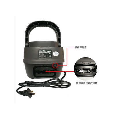 海利氧气泵超静音 养气泵养鱼充电交流直流两用增氧机 鱼箱增氧泵