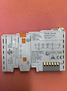 WAGO 750-403 1002470486 D-32423 模块现货议价