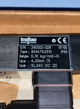 trafag压力传感器 8244.78.2310 全新现货议价