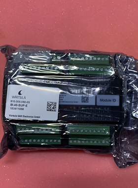 WARTSILA 810.005.050-05 BI.40-SUP-E 模块全新现货议价