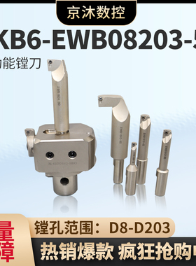 CKB6-EWB08203-52高精度多功能镗刀BT40BT50小孔径微调精镗刀2084