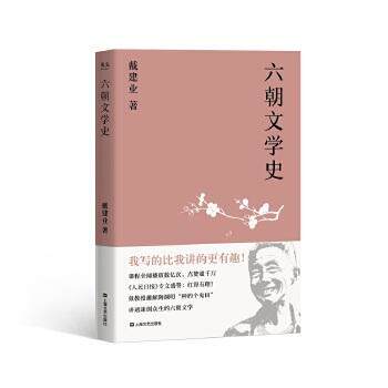 六朝文学史 戴建业著 文学理论古代文学史六朝时代文集诗歌艺术鉴赏文史爱好者读物正版书籍 澄明之境陶渊明新论同作者果麦