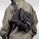 ALPHA WOLF鹤立二代邮差包战术机能斜挎包磁吸扣快速反应背包单肩