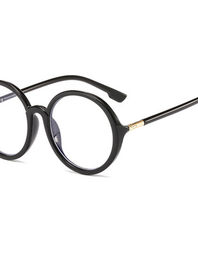 英国moleubak圆形眼镜框 街拍百搭防蓝光平光镜ins眼镜框架