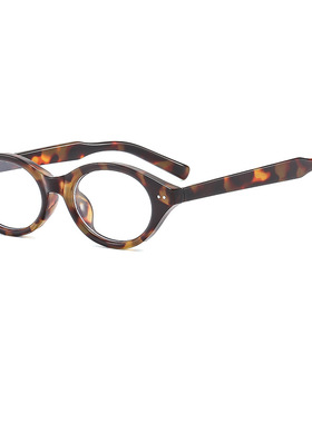 英国moleubak小框椭圆书呆子眼镜女 复古色可配镜眼镜框猫眼防