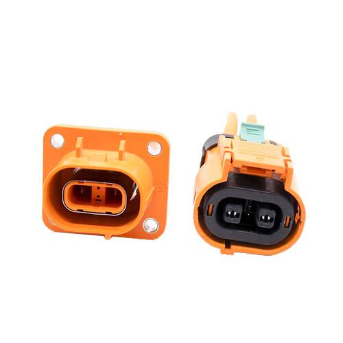 HVIL高压联锁连接器2针2.8mm23A直塞塑料外壳