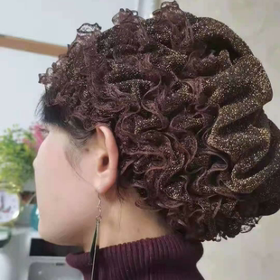 薄款老人帽子女新款遮白发防风时尚美人纱帽简单大方款包头帽显小