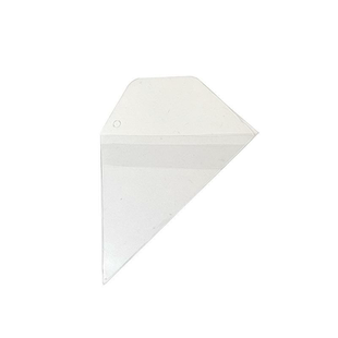 护身套保护平安符符袋空袋随身防水透明三角符袋别针挂脖福袋香包