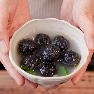 正宗福建特产墨汁丸风味墨斗墨鱼丸花枝丸子鱼肉火锅食材滋补海鲜