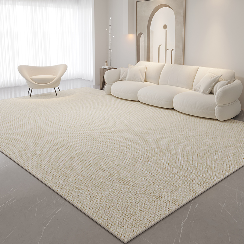 欧格慕客厅沙发茶几奶油风圈绒