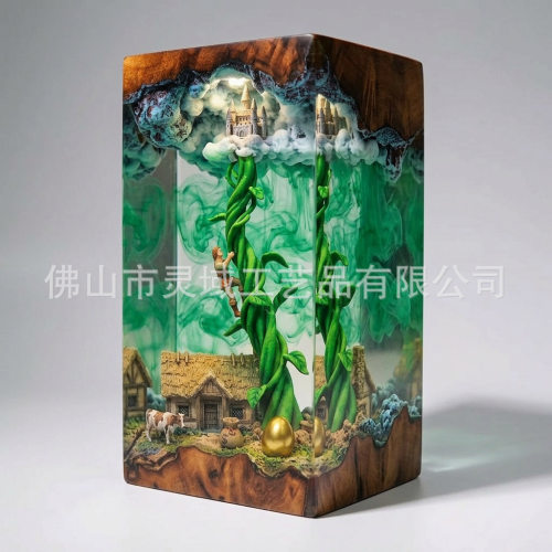 新款读书日杰克与魔豆童话主题夜