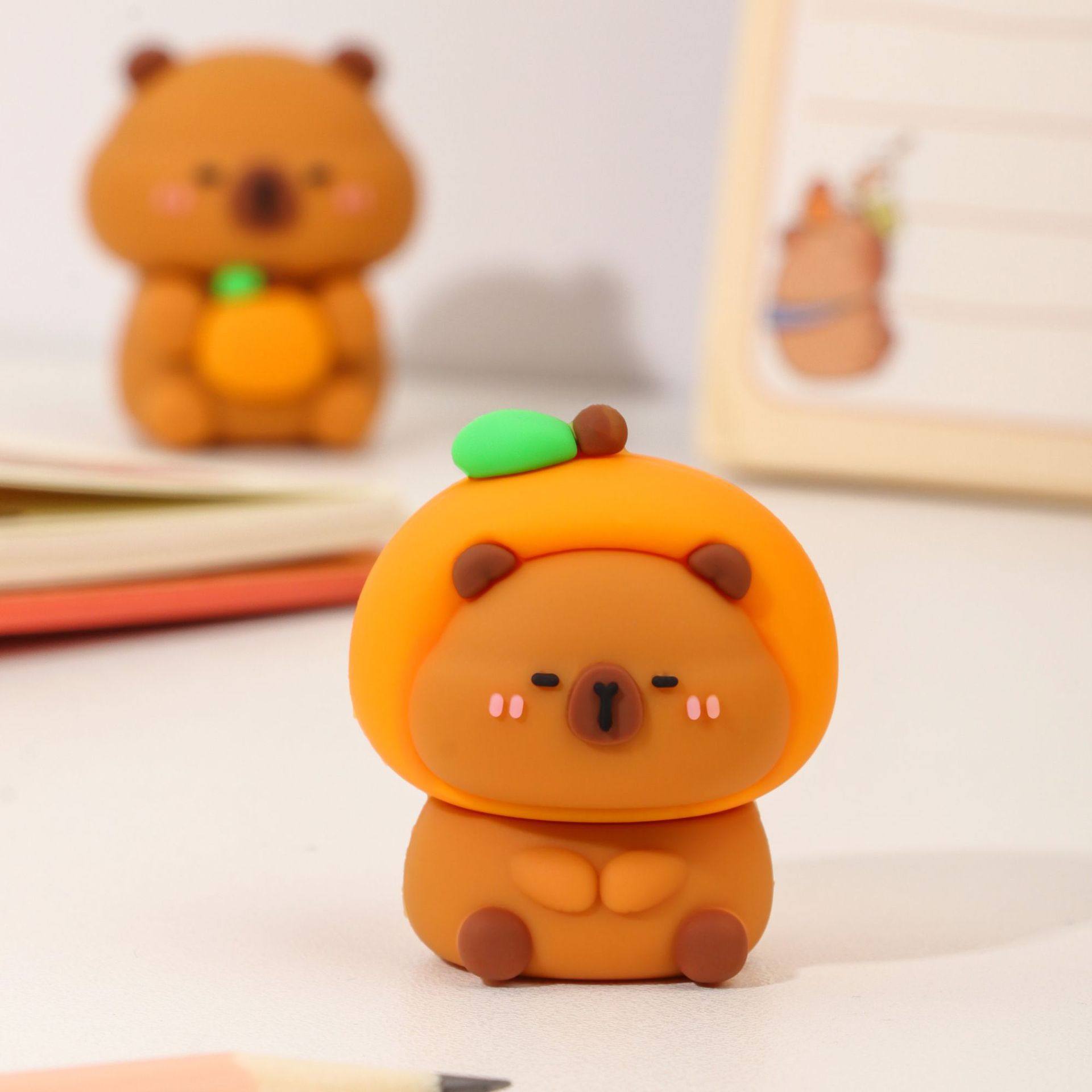 网红卡皮巴拉转笔刀小学生专用女